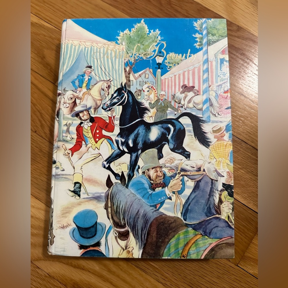 Vintage Black Beauty Book, 1979 Printing, An Illustrated Junior Library Edition.